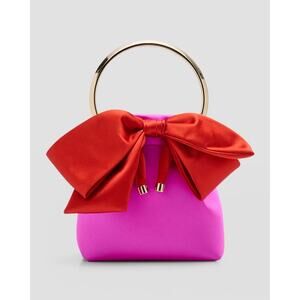 Jimmy Choo Bon Bon Satin Bow Bag Purse NWOT